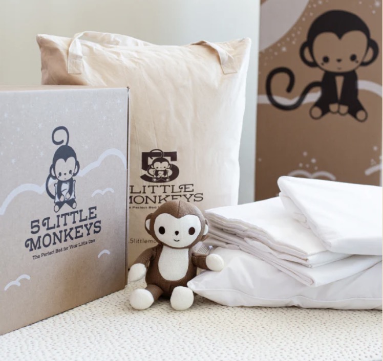 5 Little Monkeys 9 Advanced Hybrid Mattress Bedding Bundle mattress
